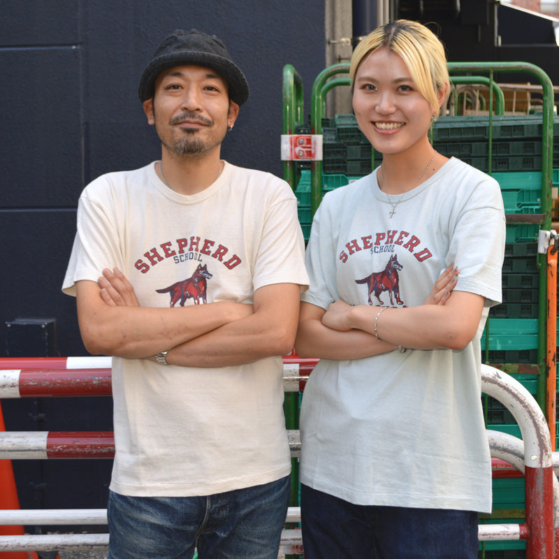 2ND-HAND (WAREHOUSE) "4064 SHEPHERD" Print T-shirt