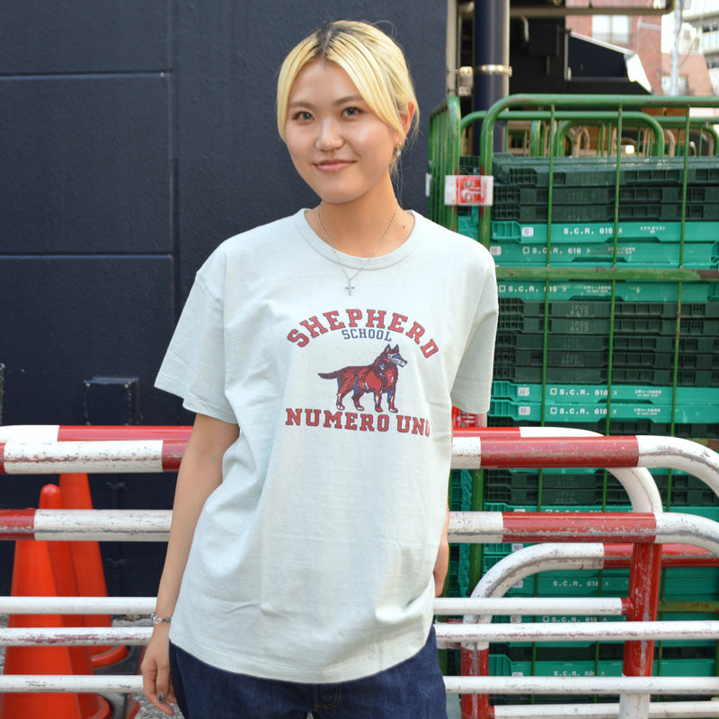 2ND-HAND (WAREHOUSE) "4064 SHEPHERD" Print T-shirt