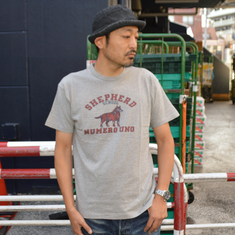 2ND-HAND (WAREHOUSE) "4064 SHEPHERD" Print T-shirt