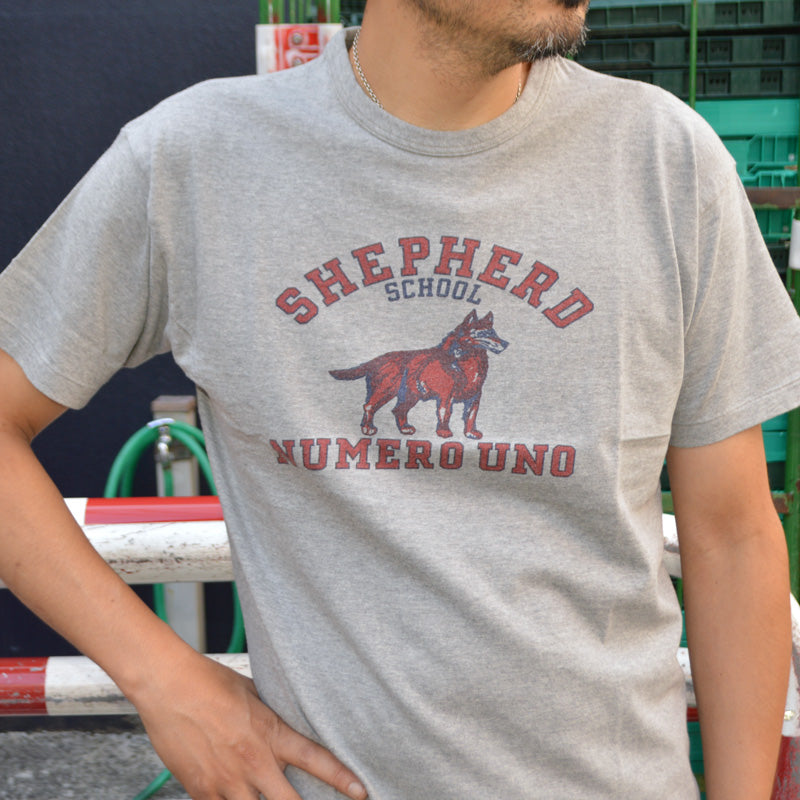 2ND-HAND (WAREHOUSE) "4064 SHEPHERD" Print T-shirt