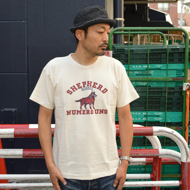 2ND-HAND (WAREHOUSE) "4064 SHEPHERD" Print T-shirt