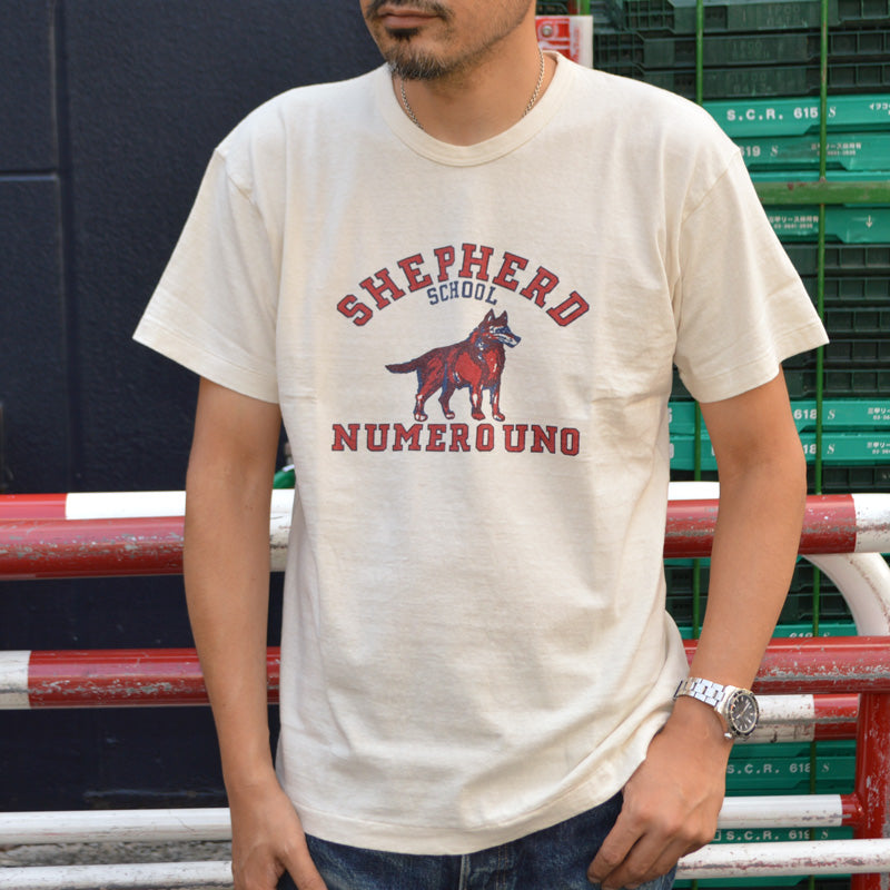 2ND-HAND (WAREHOUSE) "4064 SHEPHERD" Print T-shirt