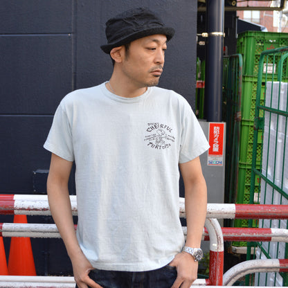2ND-HAND (WAREHOUSE) "4064 TORTOISE" Print T-shirt