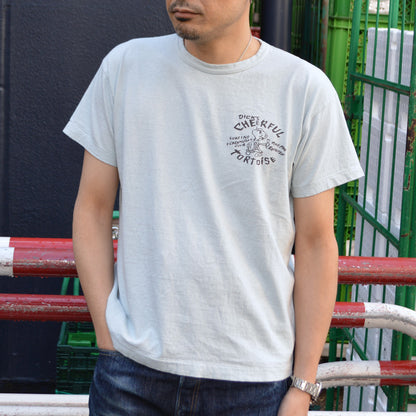 2ND-HAND (WAREHOUSE) "4064 TORTOISE" Print T-shirt