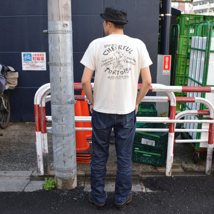 2ND-HAND (WAREHOUSE) "4064 TORTOISE" Print T-shirt
