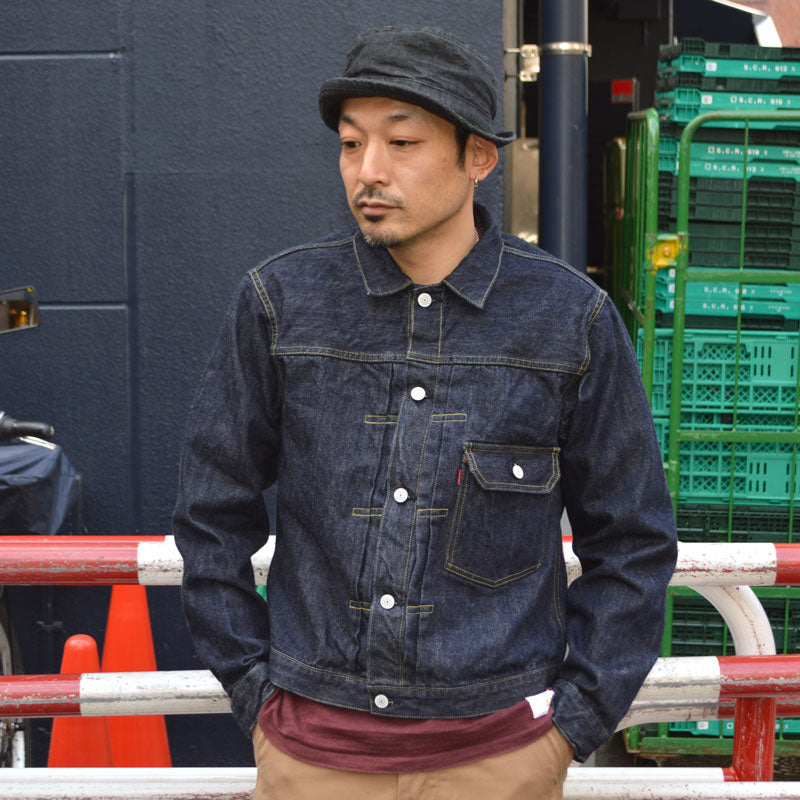JELADO "JP94407E" "407EXX"" Age of Longing Black Tag 407EXX 1st Denim Jacket