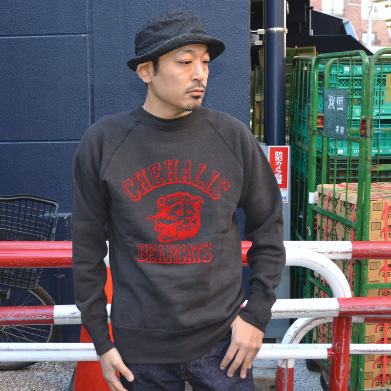 WARE HOUSE "409 CHEHALIS"  Raglan Sweatshirt