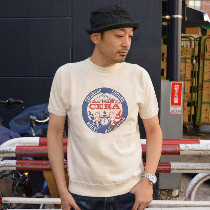 2ND-HAND (WAREHOUSE) "4104" S/S Sweat "CERA"