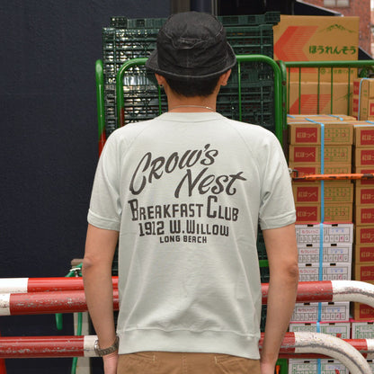 2ND-HAND (WAREHOUSE) "4104" S/S Sweat "CROW’S NEST"
