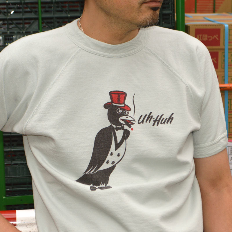 2ND-HAND (WAREHOUSE) "4104" S/S Sweat "CROW’S NEST"