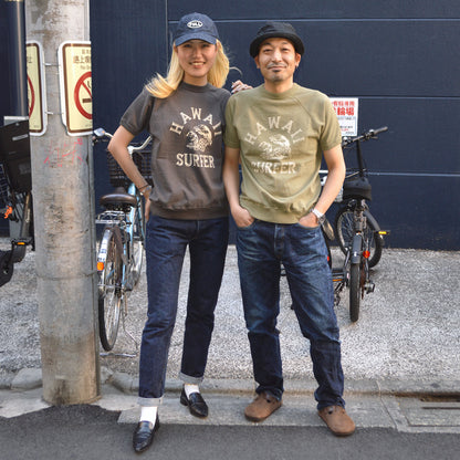 2ND-HAND (WAREHOUSE) "4104" S/S Sweat "HAWAII"