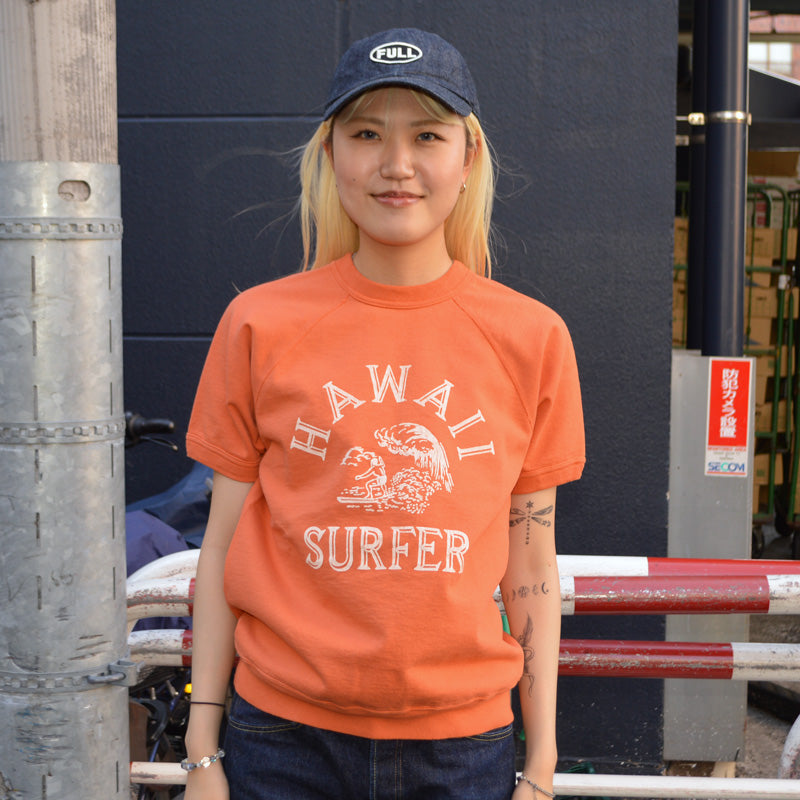 2ND-HAND (WAREHOUSE) "4104" S/S Sweat "HAWAII"