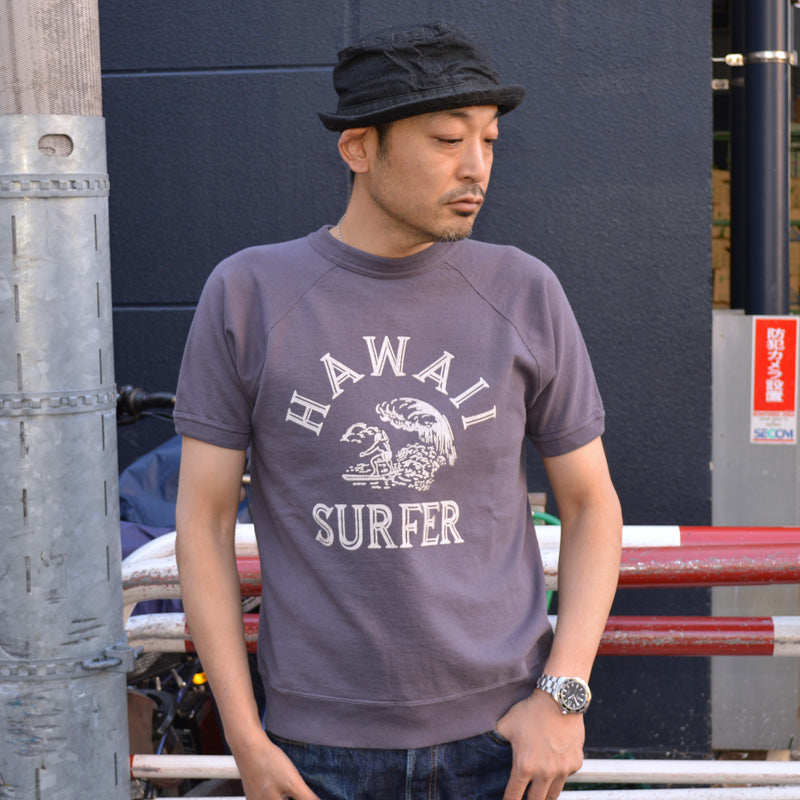 2ND-HAND (WAREHOUSE) "4104" S/S Sweat "HAWAII"