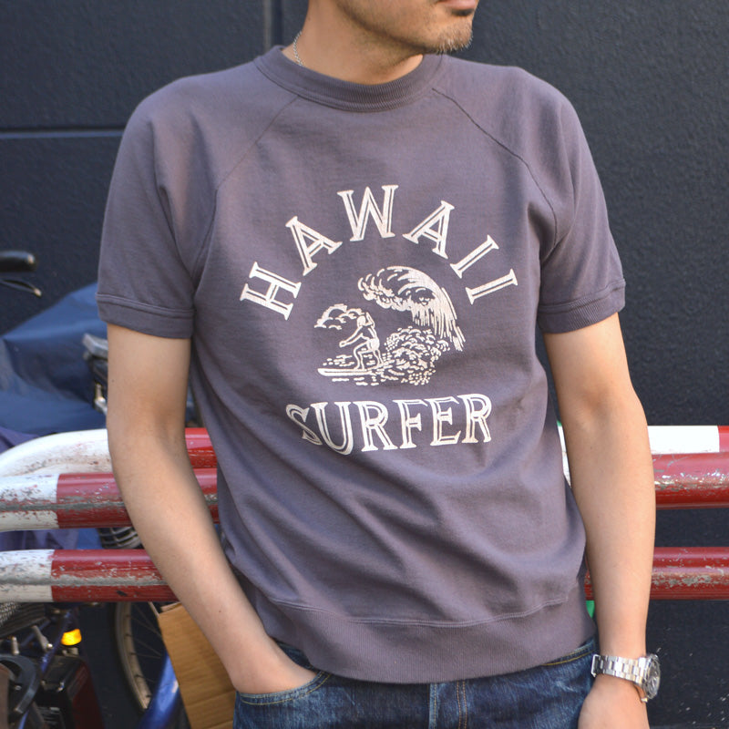 2ND-HAND (WAREHOUSE) "4104" S/S Sweat "HAWAII"