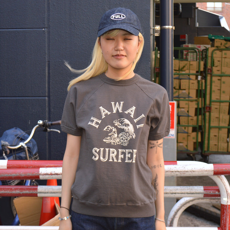 2ND-HAND (WAREHOUSE) "4104" S/S Sweat "HAWAII"