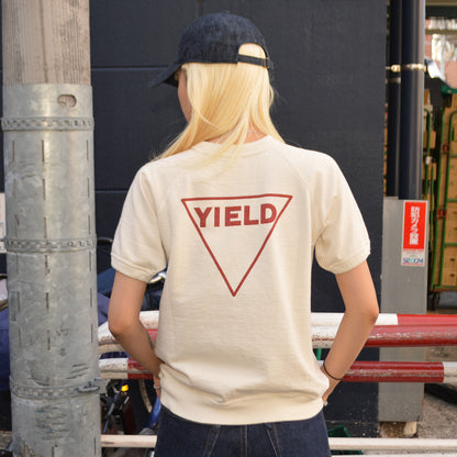 2ND-HAND (WAREHOUSE) "4104" S/S Sweat "YIELD"