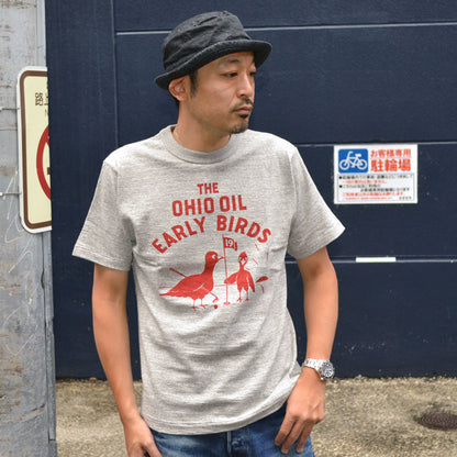 WARE HOUSE "4601" S/S Tee "EARLY BIRDS"