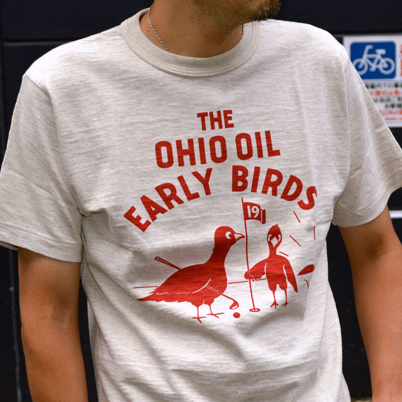 WARE HOUSE "4601" S/S Tee "EARLY BIRDS"