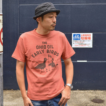 WARE HOUSE "4601" S/S Tee "EARLY BIRDS"