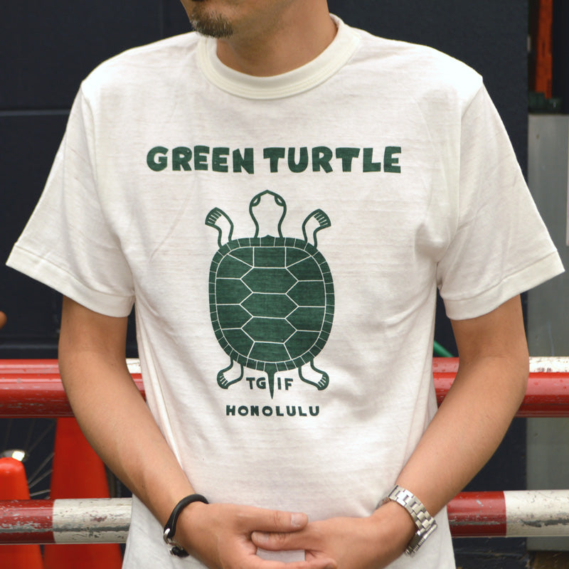 WAREHOUSE "4601" S/S Tee "GREEN TURTLE"