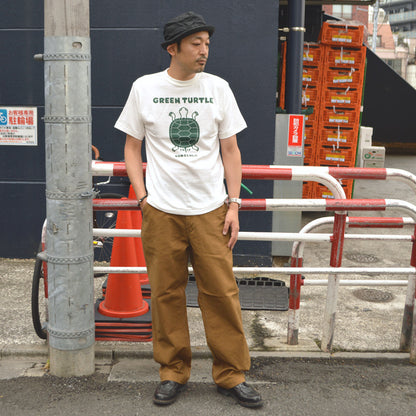 WAREHOUSE "4601" S/S Tee "GREEN TURTLE"