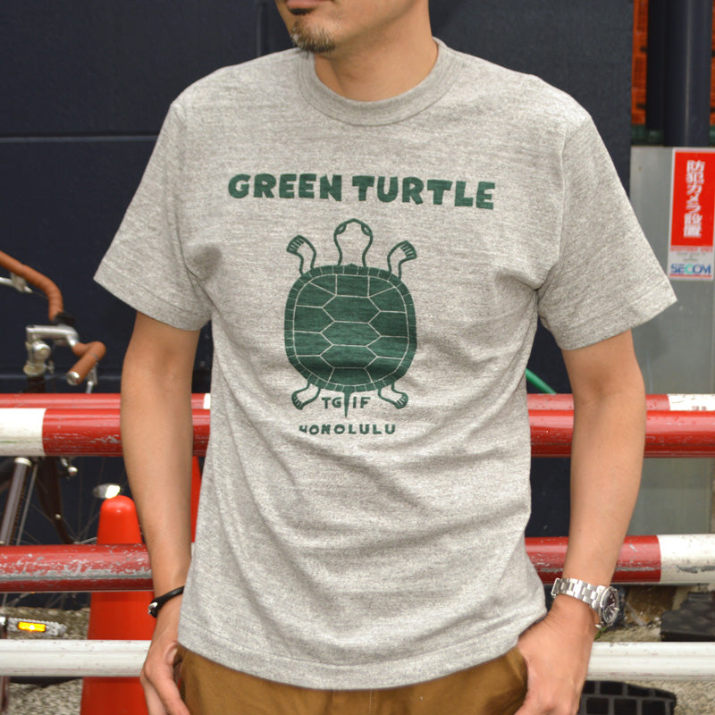 新品 WAREHOUSE Tシャツ GREEN TURTLE M WAREHOUSE 