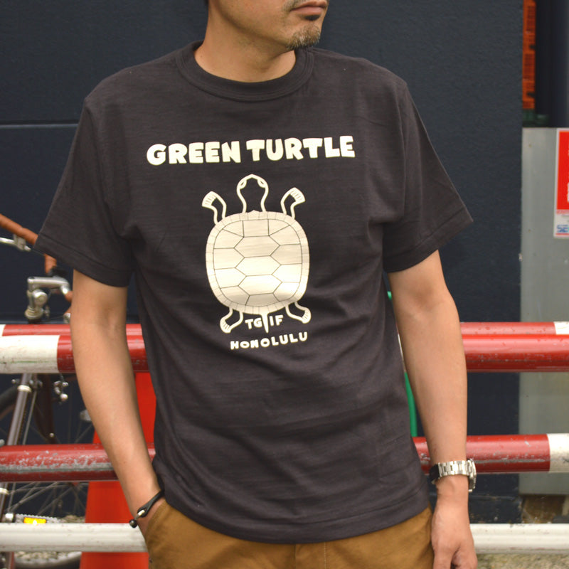 WAREHOUSE "4601" S/S Tee "GREEN TURTLE"