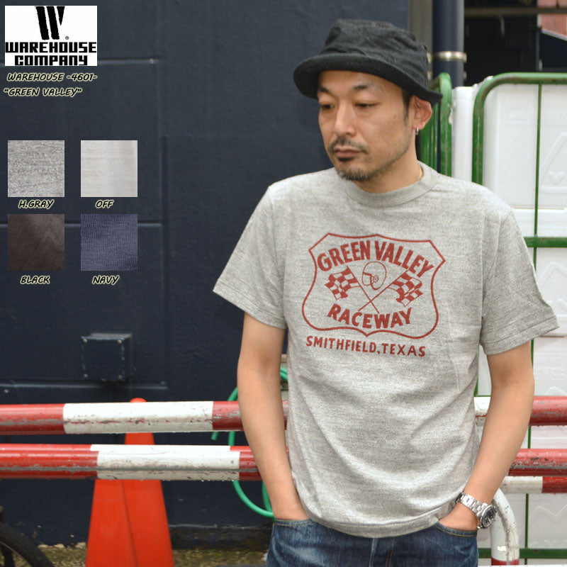 WAREHOUSE "4601" S/S Tee "GREEN VALLEY"