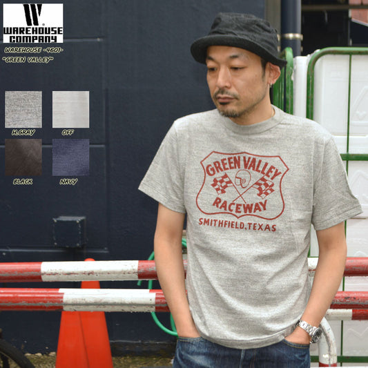 WAREHOUSE "4601" S/S Tee "GREEN VALLEY"
