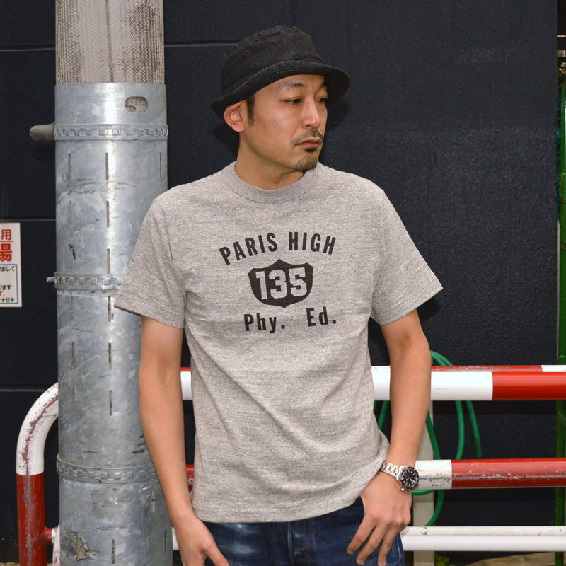 WARE HOUSE "4601" S/S Tee "PARIS HIGH"