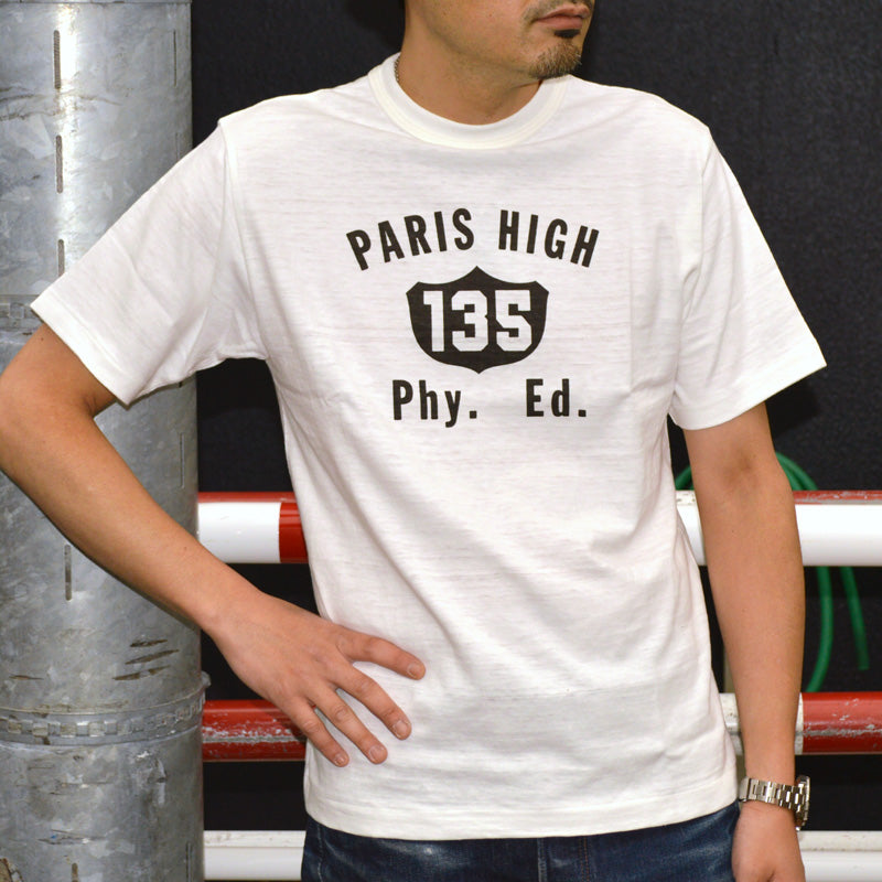 WARE HOUSE "4601" S/S Tee "PARIS HIGH"