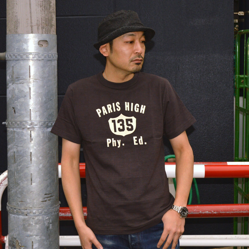 WARE HOUSE "4601" S/S Tee "PARIS HIGH"