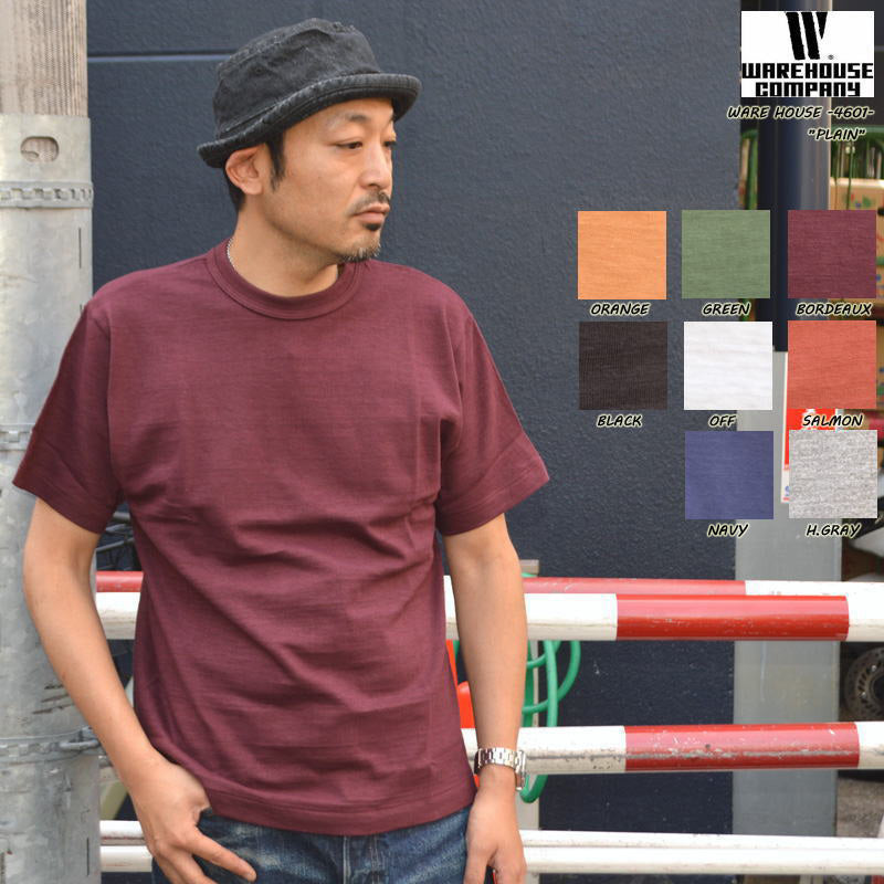 WARE HOUSE "4601" S/S Plain Tee