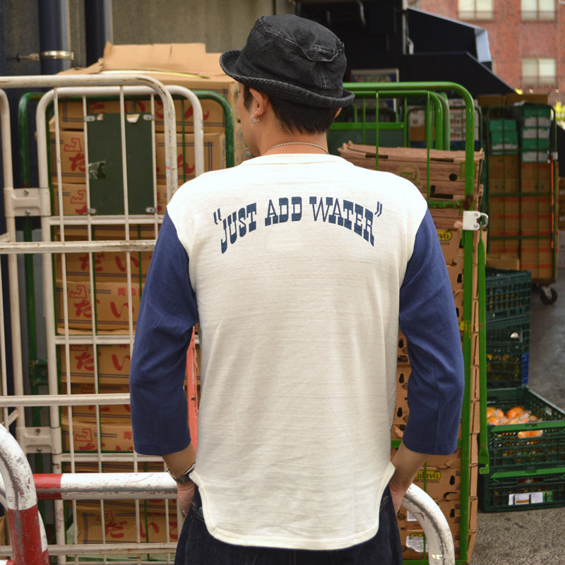 WARE HOUSE "4800 SWIM TEAM" 3/4 Sleeve Baseball T-shirt