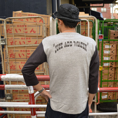 WARE HOUSE "4800 SWIM TEAM" 3/4 Sleeve Baseball T-shirt