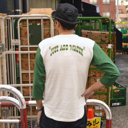 WARE HOUSE "4800 SWIM TEAM" 3/4 Sleeve Baseball T-shirt