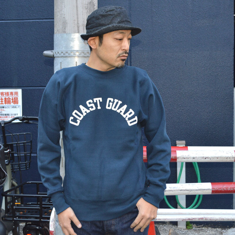 WARE HOUSE "483 COAST GUARD" Reverse style exclusive Hanging Lining Sweatshirt