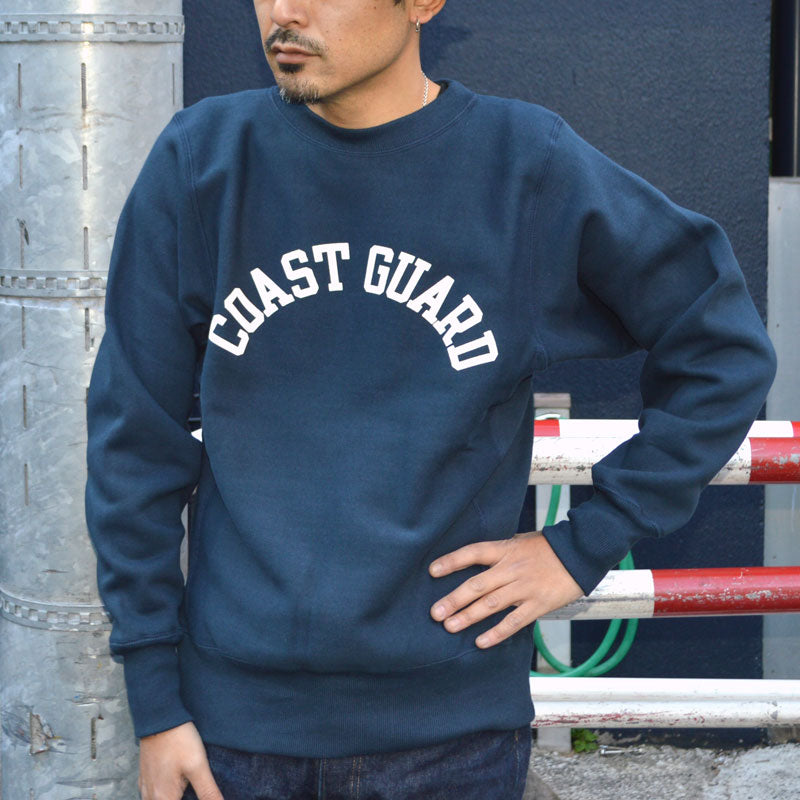 WARE HOUSE "483 COAST GUARD" Reverse style exclusive Hanging Lining Sweatshirt