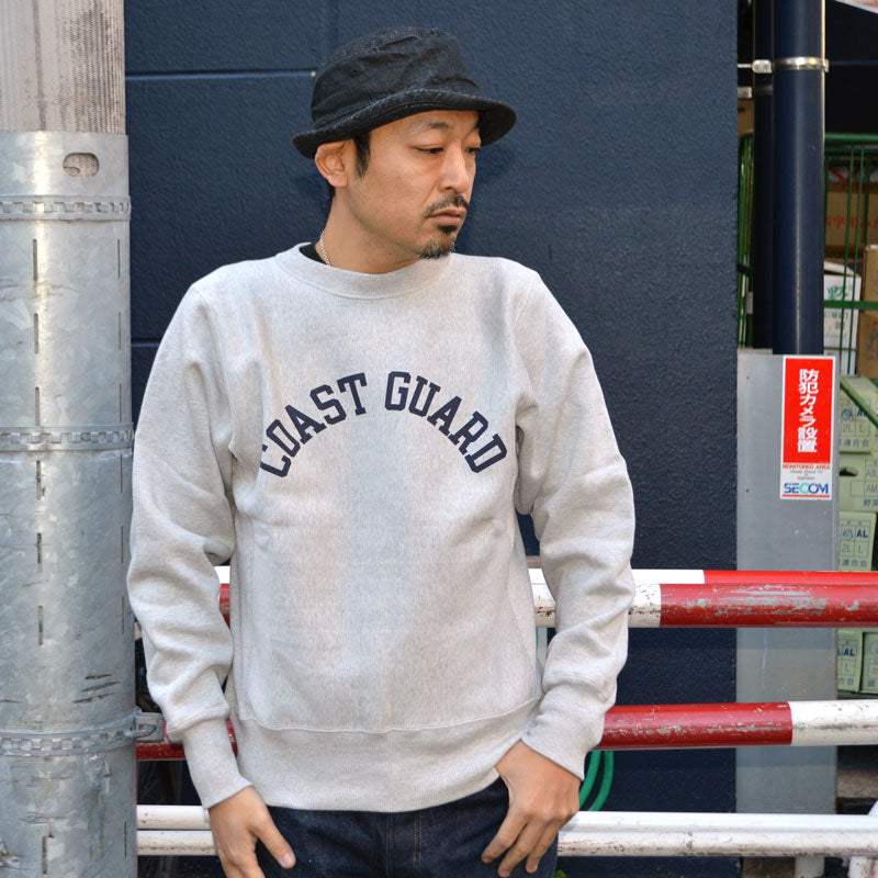 WARE HOUSE "483 COAST GUARD" Reverse style exclusive Hanging Lining Sweatshirt