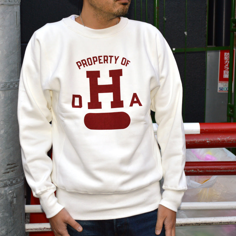 WARE HOUSE "483 DHA" Reverse style exclusive Hanging Lining Sweatshirt