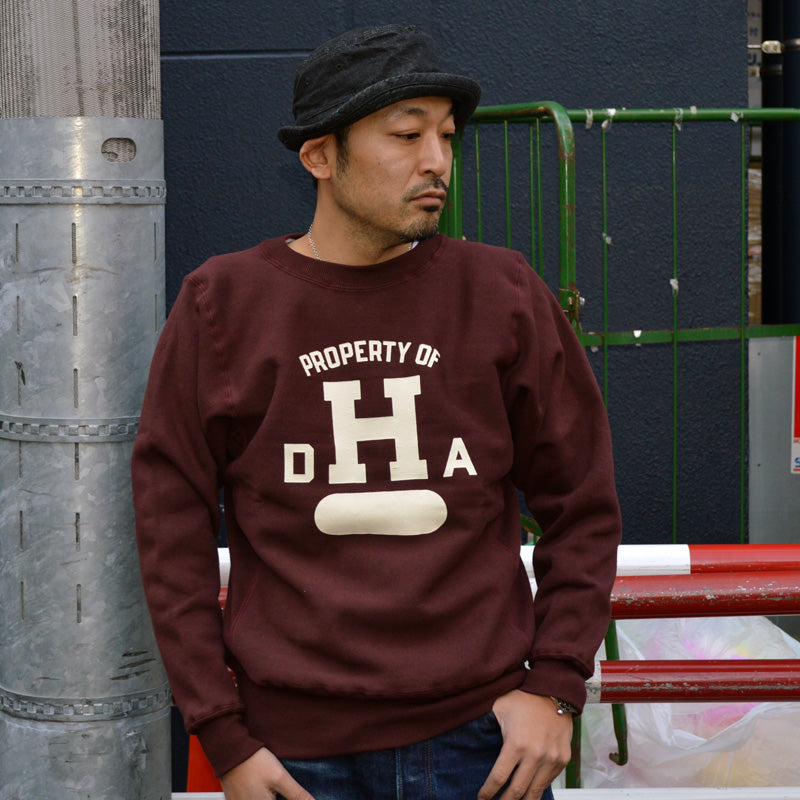 WARE HOUSE "483 DHA" Reverse style exclusive Hanging Lining Sweatshirt