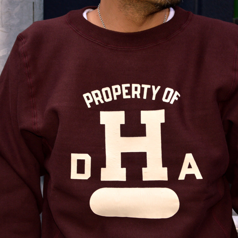 WARE HOUSE "483 DHA" Reverse style exclusive Hanging Lining Sweatshirt