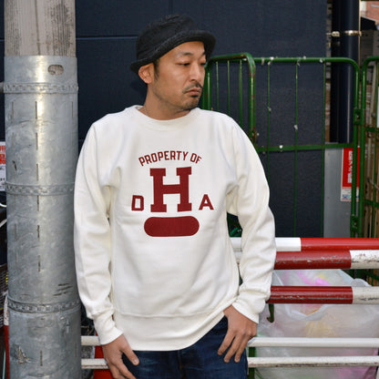 WARE HOUSE "483 DHA" Reverse style exclusive Hanging Lining Sweatshirt