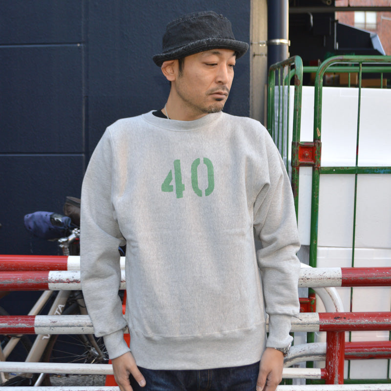 WARE HOUSE "483 No.40" Athletic Sweatshirt