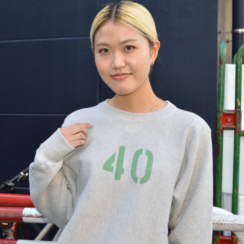 WARE HOUSE "483 No.40" Athletic Sweatshirt