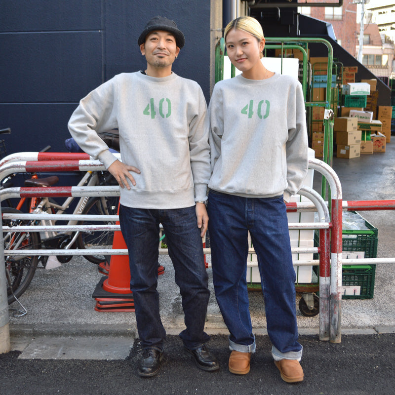 WARE HOUSE "483 No.40" Athletic Sweatshirt