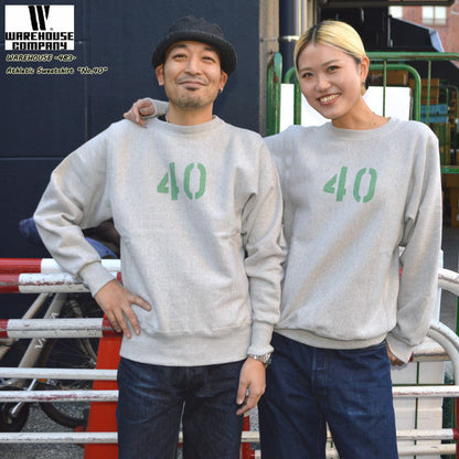 WARE HOUSE "483 No.40" Athletic Sweatshirt