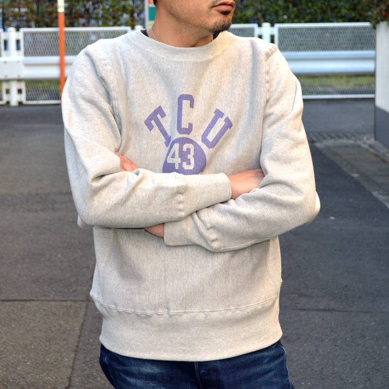 WARE HOUSE "483 TCU" Reverse style exclusive Hanging Lining Sweatshirt