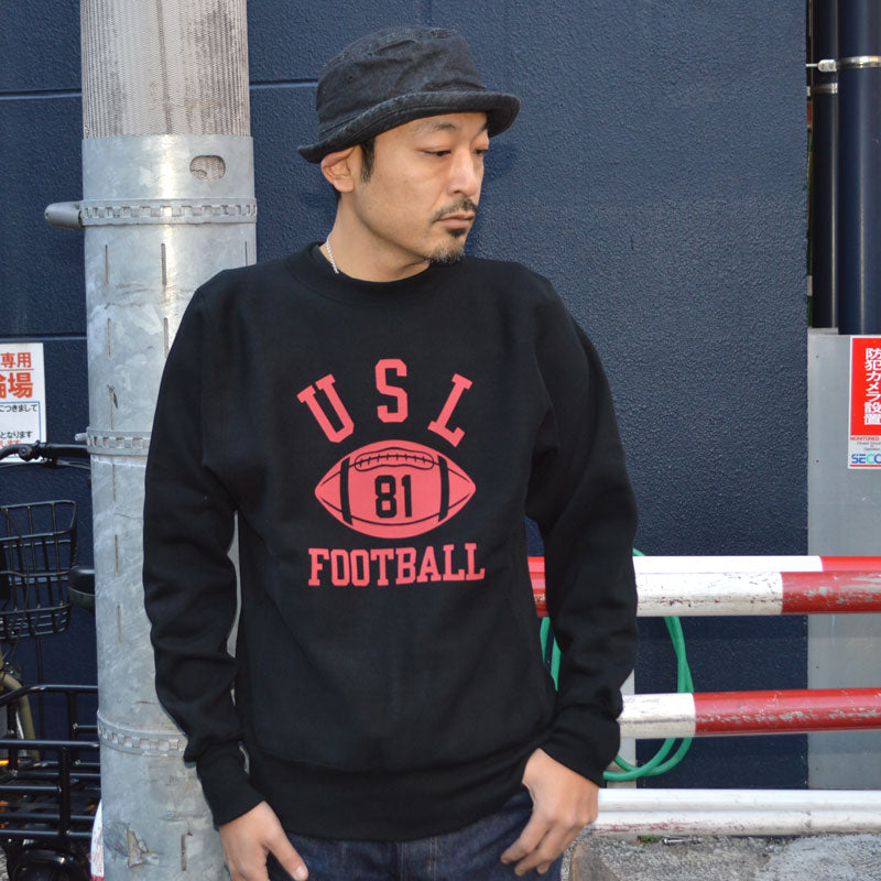 WARE HOUSE "483 USL" Reverse style exclusive Hanging Lining Sweatshirt