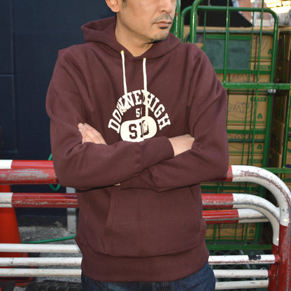 WARE HOUSE "484 DOWNEY HIGH" Reverse style exclusive Hanging Lining Sweat Parka